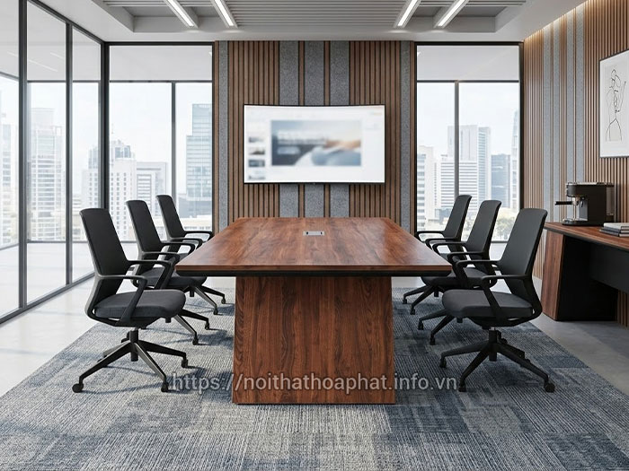 Bàn họp 2m4 Hòa Phát