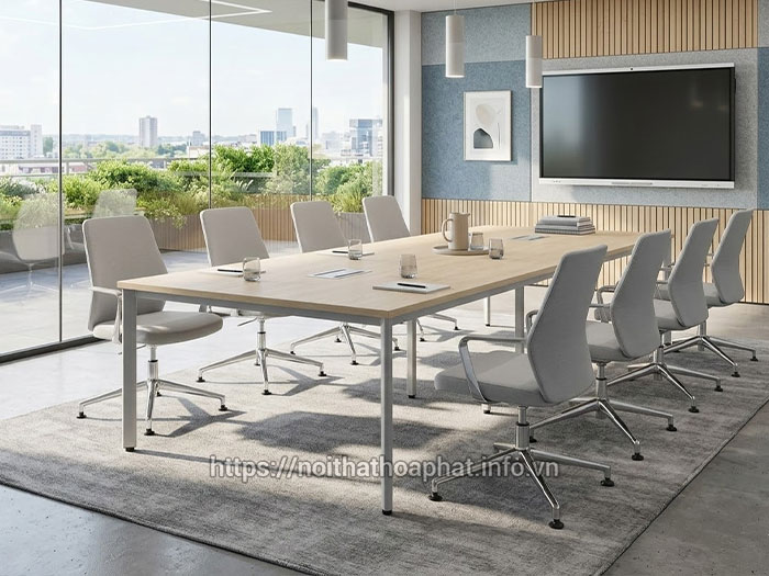 Bàn họp 2m4 Hòa Phát