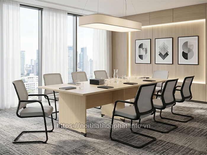 Bàn họp 2m4 Hòa Phát