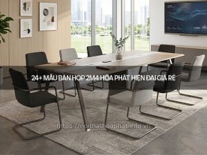 Bàn họp 2m4 Hòa Phát