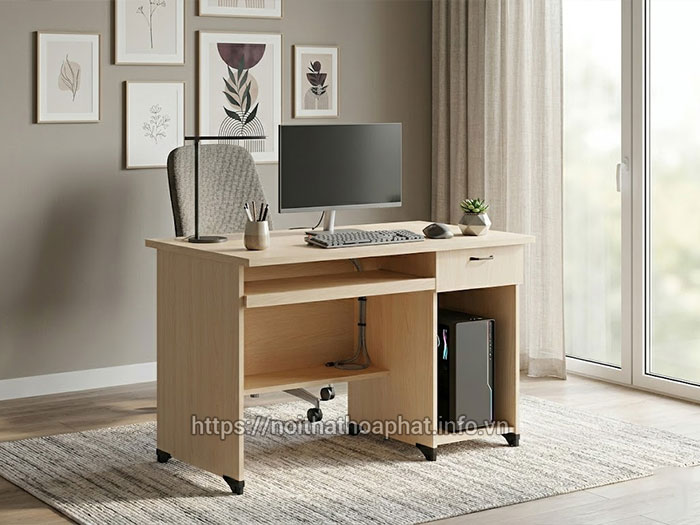 Bàn máy tính có kệ CPU