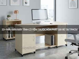 Bàn máy tính có yếm trước