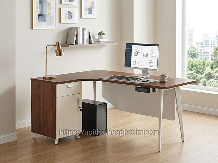 Bàn máy tính góc chữ L