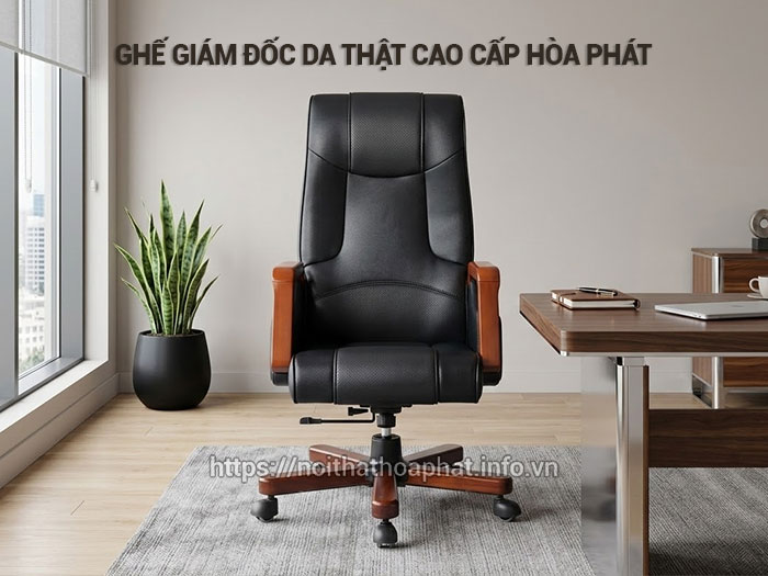 Ghế giám đốc da thật cao cấp