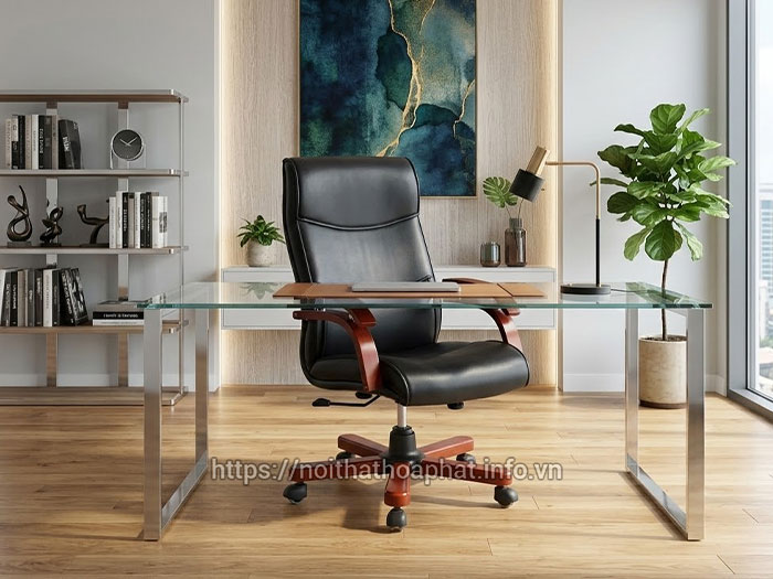 Ghế giám đốc da thật cao cấp