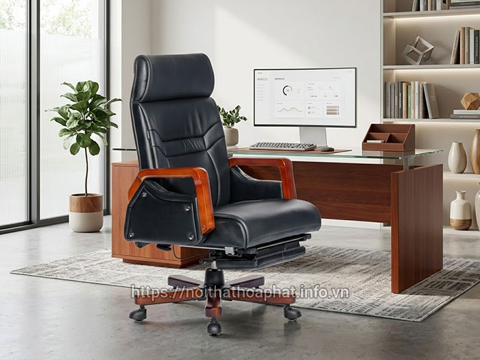 Ghế giám đốc da thật cao cấp