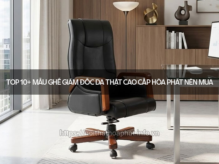 Ghế giám đốc da thật cao cấp