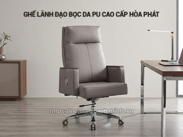 Ghế lãnh đạo bọc da PU cao cấp