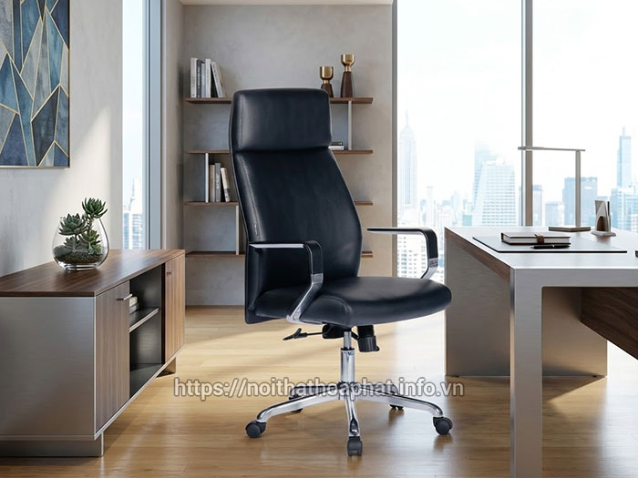 Ghế lãnh đạo bọc da PU cao cấp