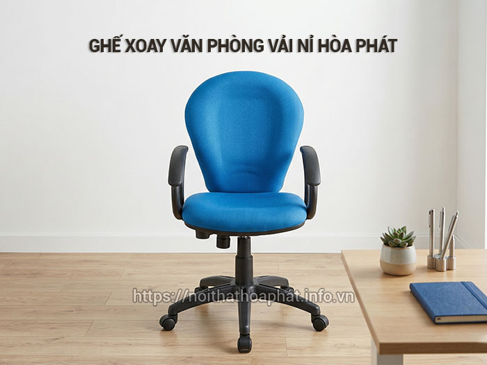 Ghế xoay văn phòng vải nỉ