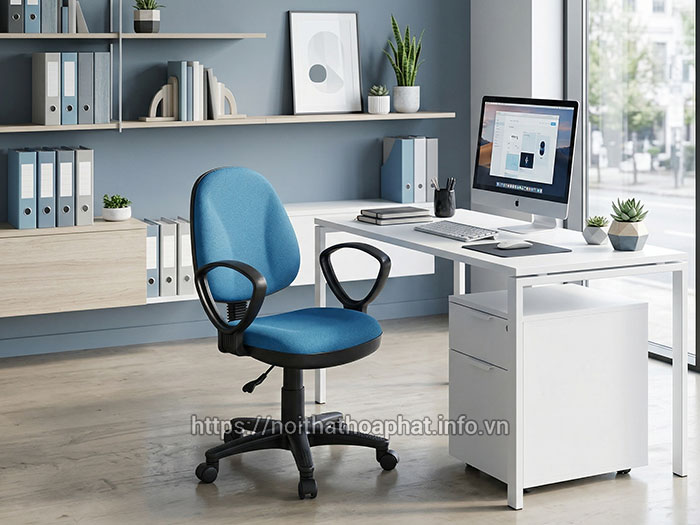 Ghế xoay văn phòng vải nỉ