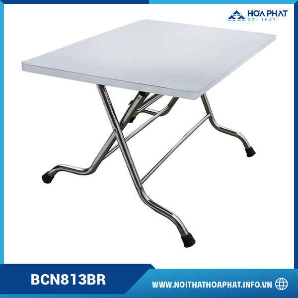 Bàn ăn Inox mặt gấp BCN813BR
