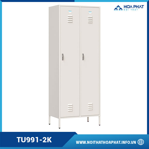 Tủ sắt locker 2 khoang TU991-2K