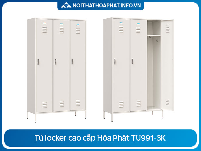 Tủ locker cao cấp 3 cánh TU991-3K
