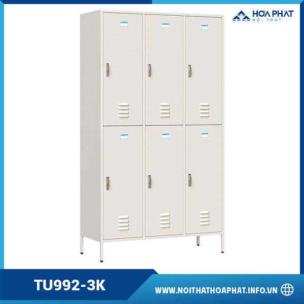 Tủ locker cao cấp 6 ngăn TU992-3K