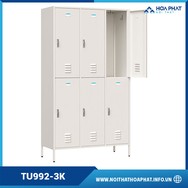 Tủ locker cao cấp 6 ngăn TU992-3K