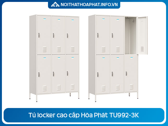Tủ locker cao cấp 6 ngăn TU992-3K