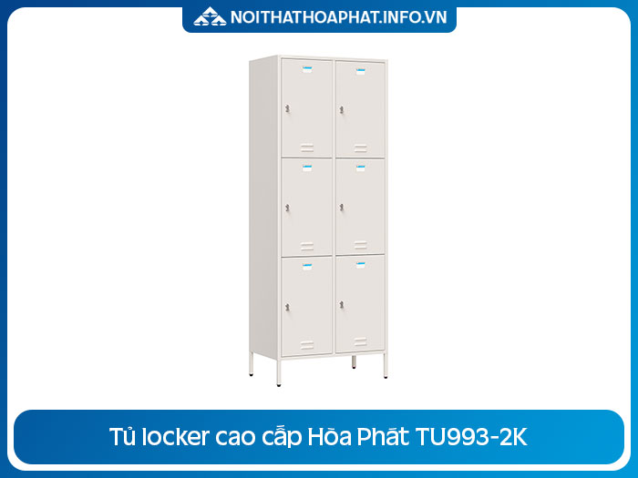 Tủ locker cao cấp 6 cánh TU993-2K