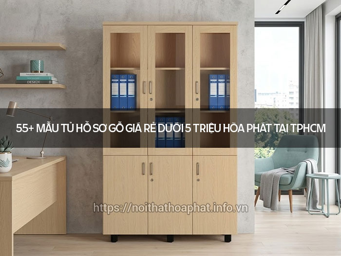 Tủ hồ sơ gỗ giá rẻ dưới 5 triệu