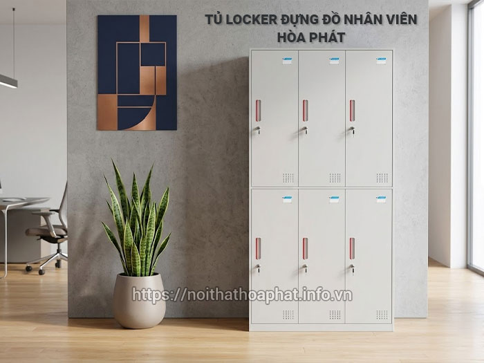 Tủ locker đựng đồ nhân viên