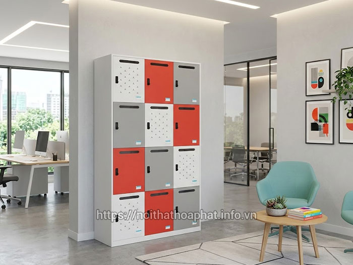 Tủ locker đựng đồ nhân viên