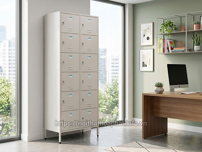 Tủ locker đựng đồ nhân viên