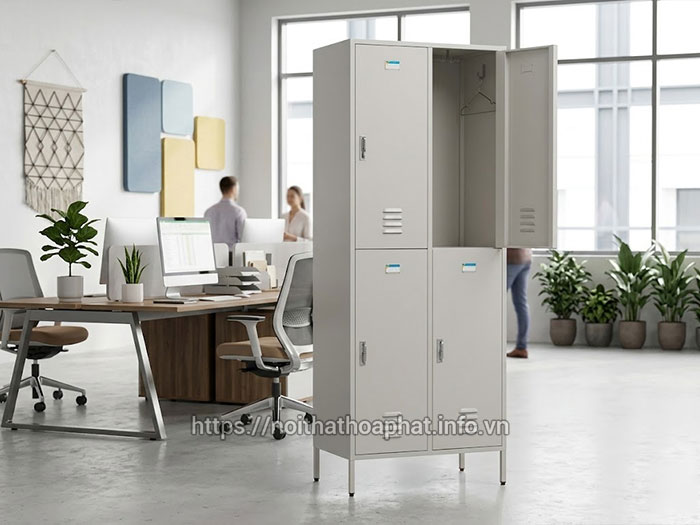 Tủ locker đựng đồ nhân viên