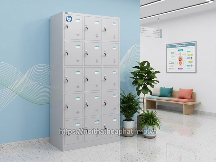 Tủ locker Hòa Phát bệnh viện