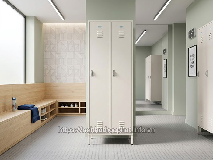 Tủ locker Hòa Phát phòng thay đồ