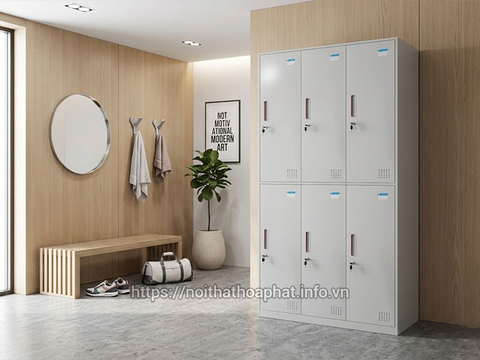 Tủ locker Hòa Phát phòng thay đồ