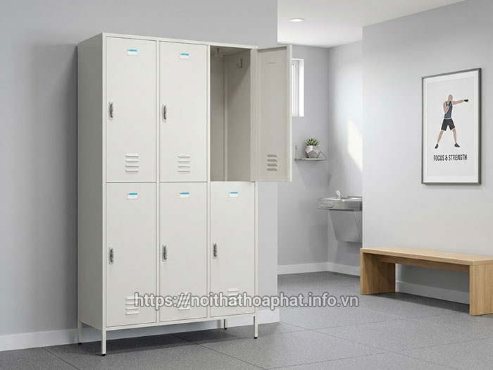 Tủ locker Hòa Phát phòng thay đồ