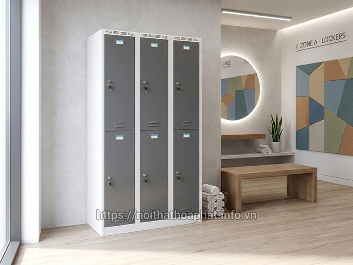 Tủ locker Hòa Phát phòng thay đồ