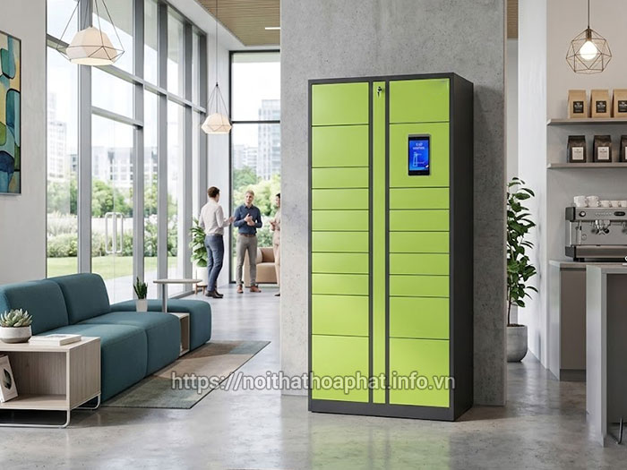 Tủ locker thông minh khóa số