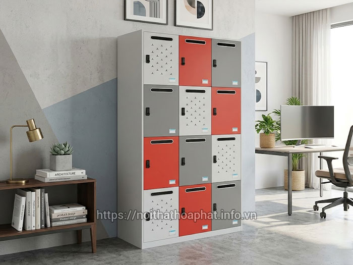 Tủ locker thông minh khóa số