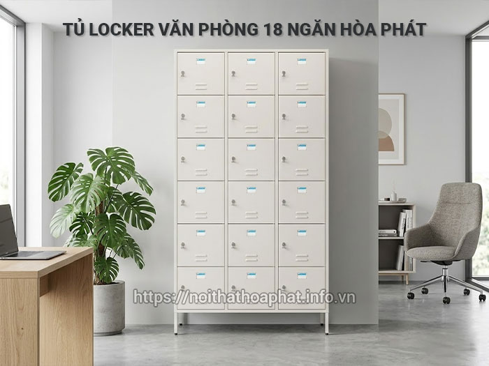 Tủ locker văn phòng 18 ngăn