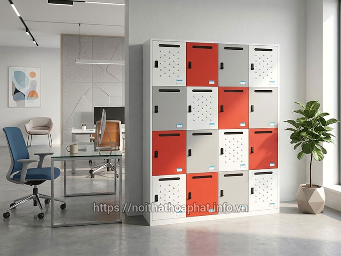 Tủ locker văn phòng 18 ngăn