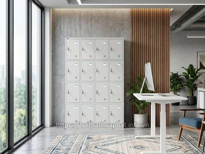 Tủ locker văn phòng 18 ngăn