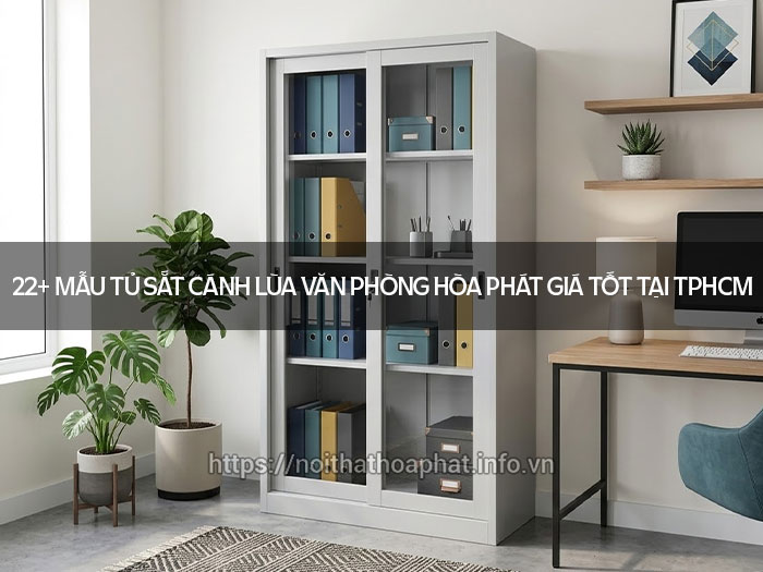 Tủ sắt cánh lùa văn phòng