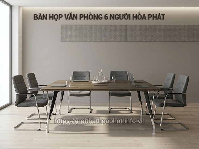 Bàn họp văn phòng 6 người