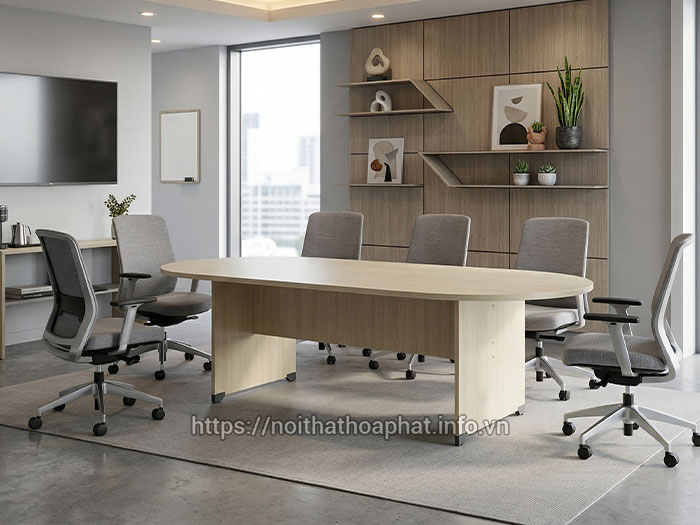 Bàn họp văn phòng 6 người