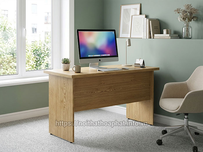 Bàn làm việc gỗ tại nhà