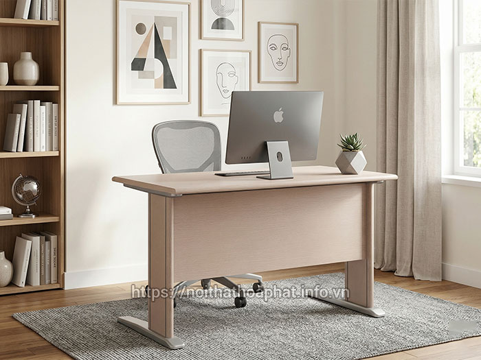 Bàn làm việc gỗ tại nhà