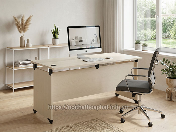 Bàn làm việc gỗ tại nhà