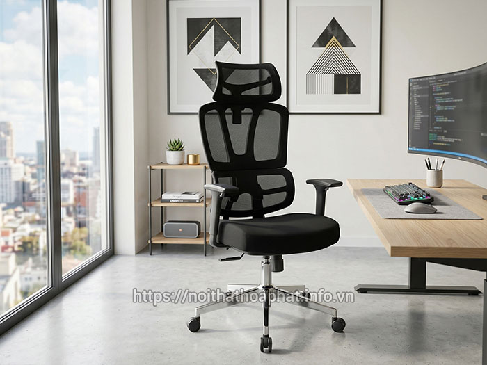 Ghế công thái học làm việc văn phòng