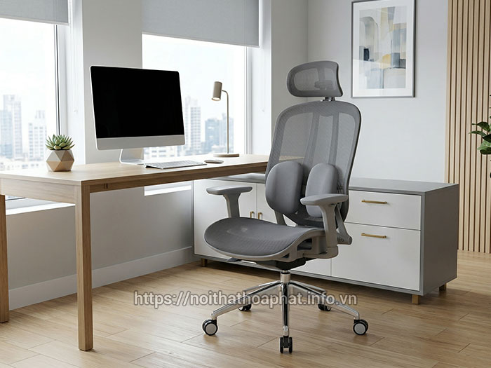 Ghế công thái học làm việc văn phòng