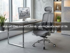 Ghế công thái học làm việc văn phòng