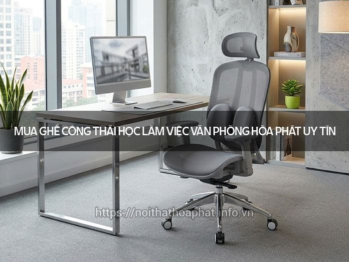 Ghế công thái học làm việc văn phòng