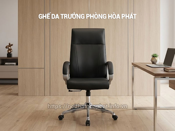 Ghế da trưởng phòng Hòa Phát