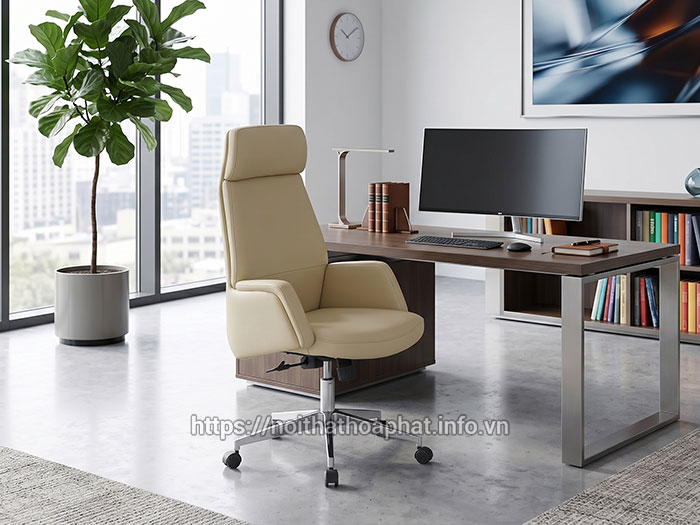 Ghế da trưởng phòng Hòa Phát