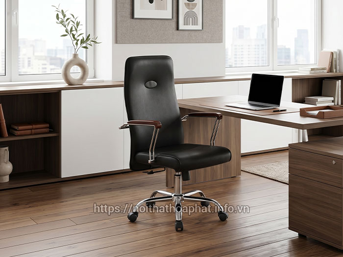 Ghế da trưởng phòng Hòa Phát